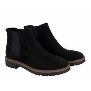 Kensie Women's Ankle Boots Size 9 Suede Black (NEW)